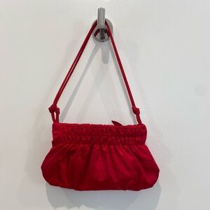 Vintage Frangi Red Shoulder Bag